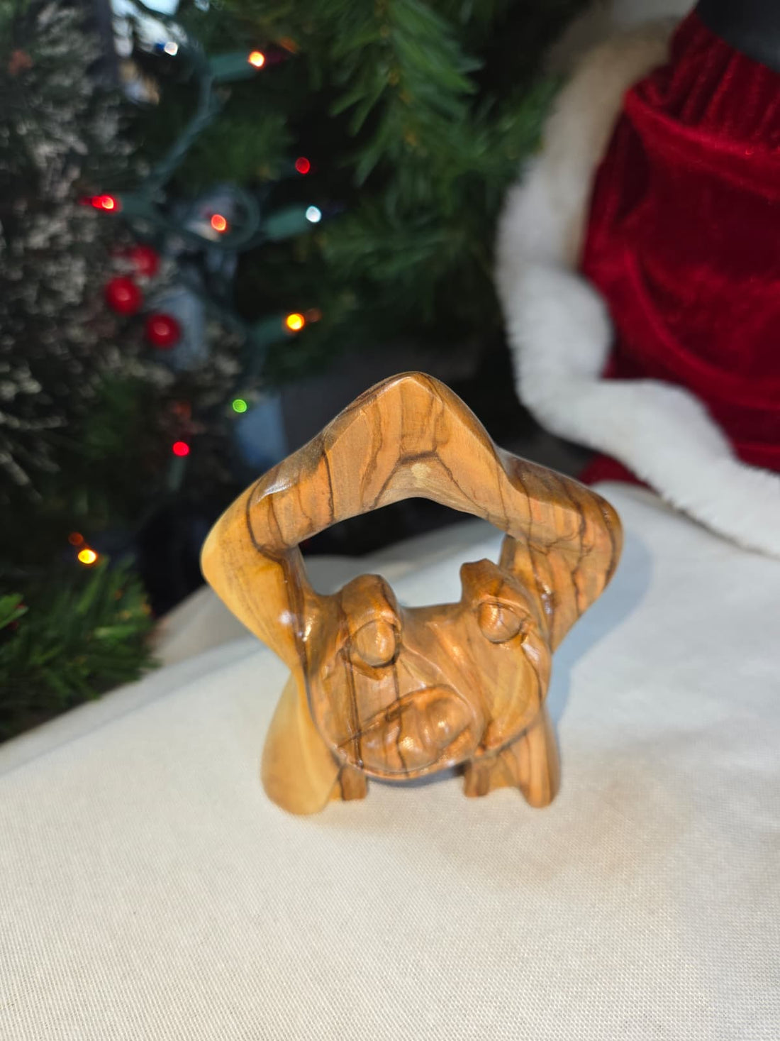 Olive Wood Holy Family Figures from Bethlehem - Q