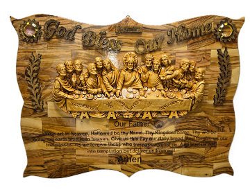 The Last Supper & 14 Stations of the cross Wall Plaque