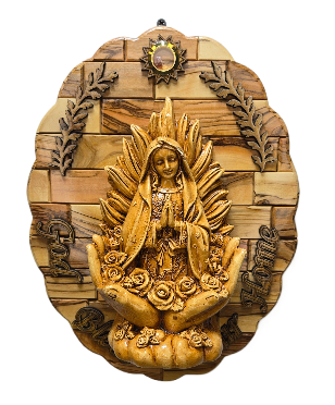 Our lady Guadalupe Wall Plaque