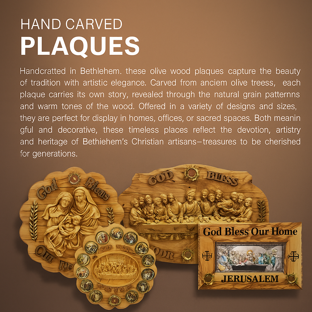 Tha Last Supper Wall Plaque rectangular with frankinsence