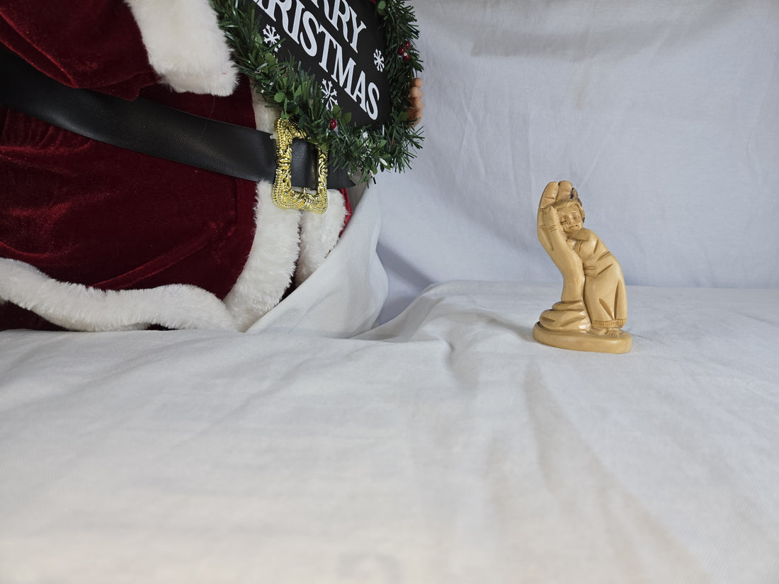 Baby Isaiah in the hand of God