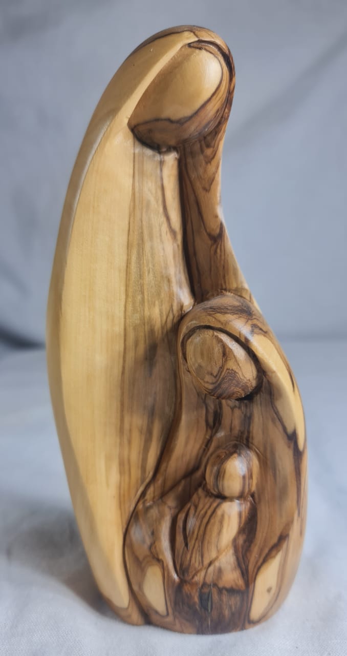 Olive Wood Holy Family Figures from Bethlehem - F