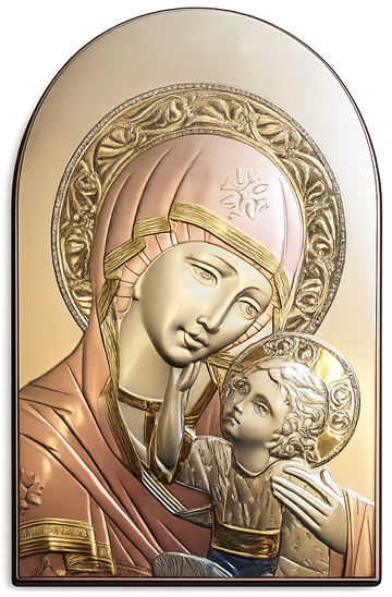 Madonna & Child Plaque – Intimate Devotional Portrait