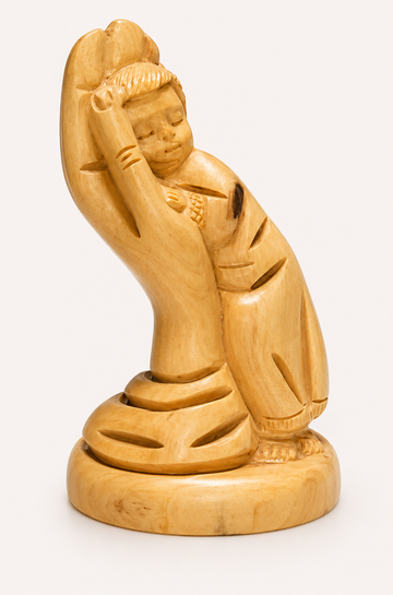 Resting Child Jesus – Olive Wood Statue