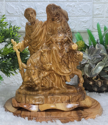 Journey To Bethlehem Joseph and Mother Mary Pregnant