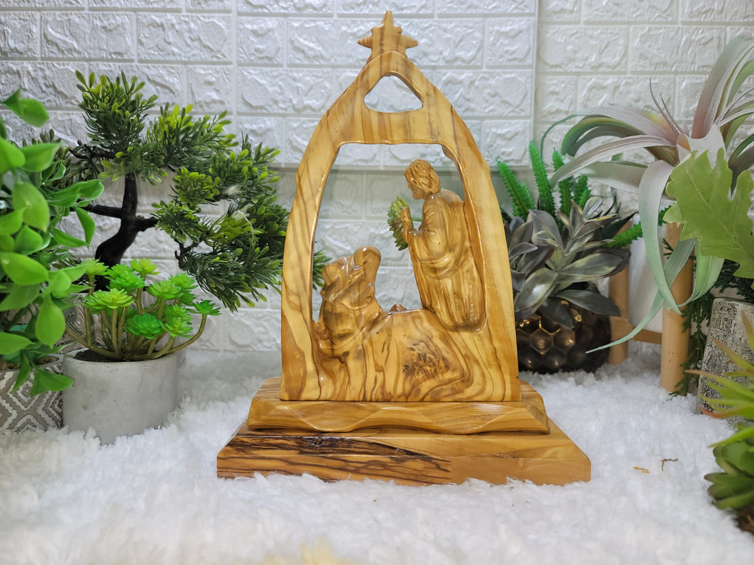 Holy Family Nativity with Bethlehem Star