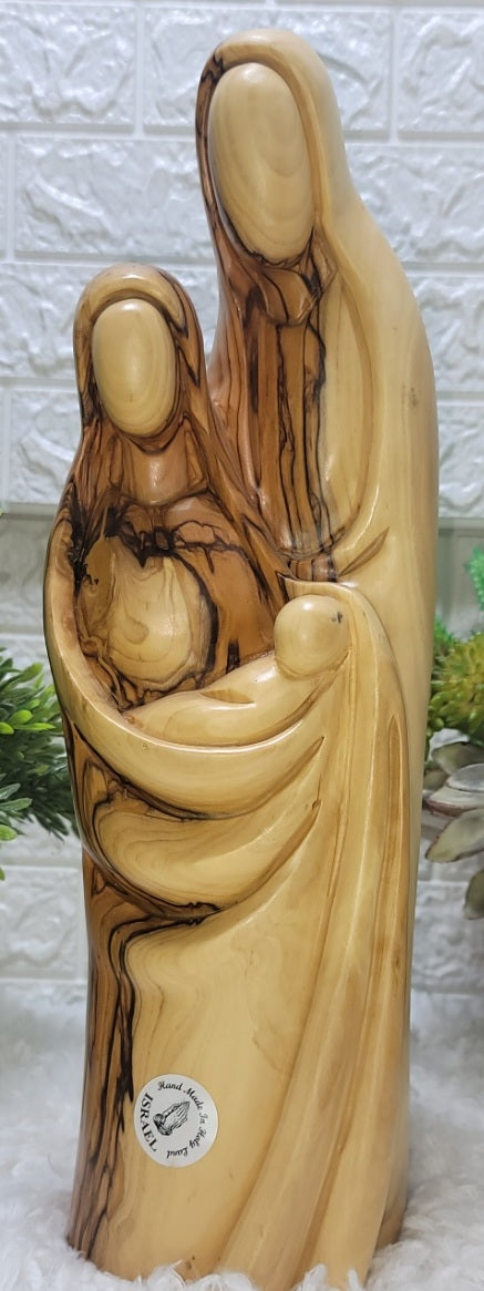Holy Family Large Figure olive wood