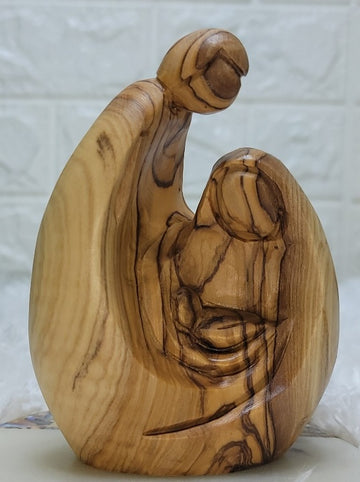 Olive Wood Holy Family Figures from Bethlehem - K
