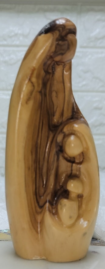 Olive Wood Holy Family Figures from Bethlehem - M