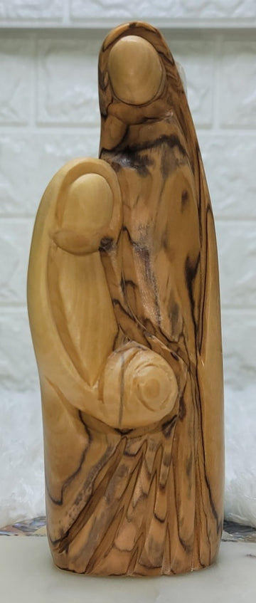 Olive Wood Holy Family Figures from Bethlehem - O