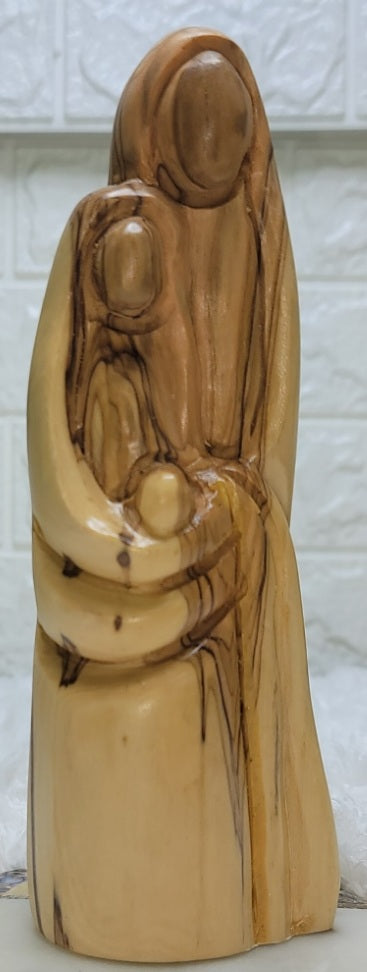 Olive Wood Holy Family Figures from Bethlehem - P