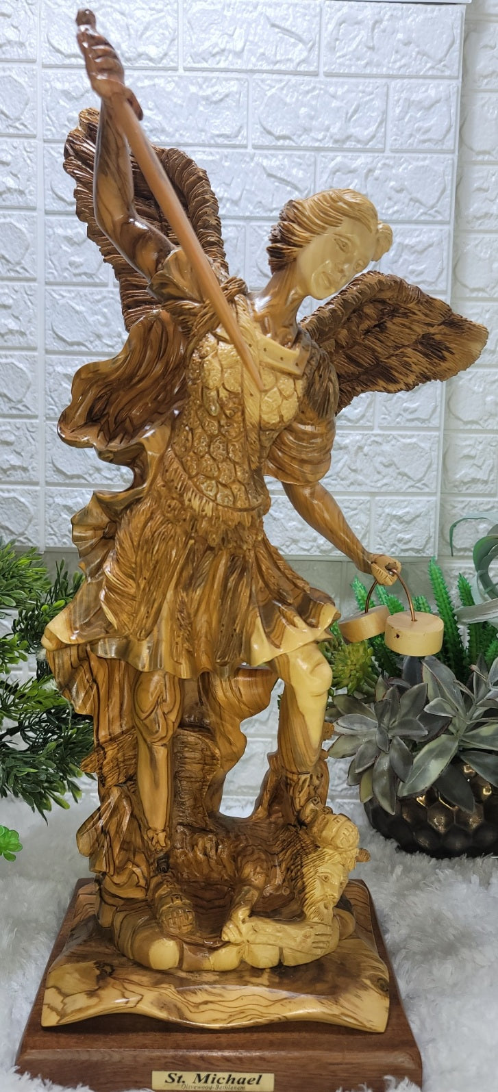 Saint Michael The Archangel Sculpture M