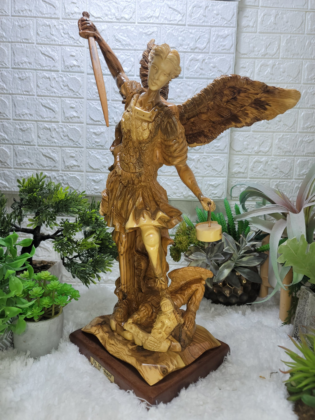 Saint Michael The Archangel Sculpture L