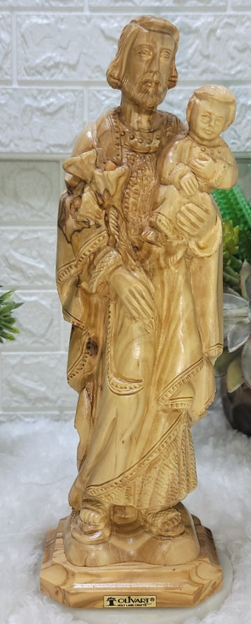 Saint Joseph Holding Baby Jesus B