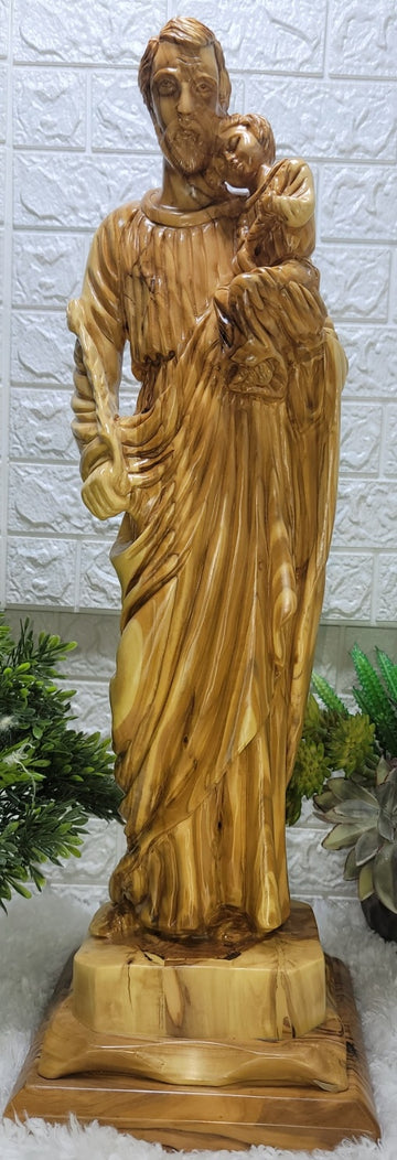 Saint Joseph Holding Baby Jesus Large
