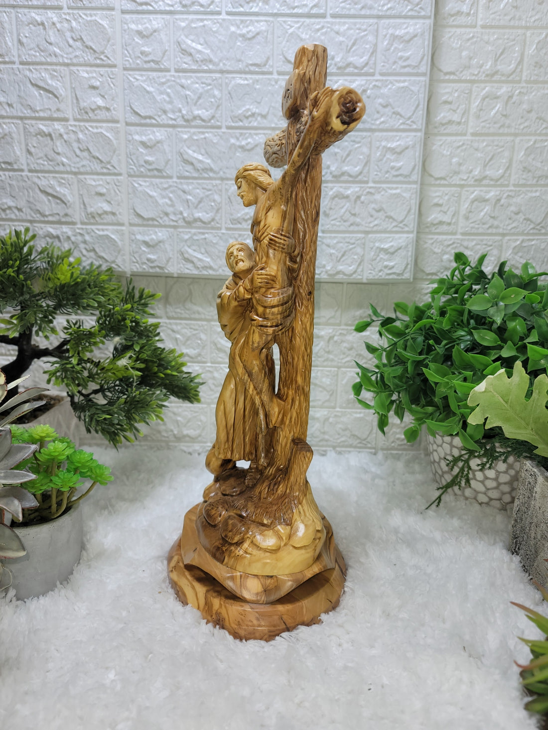 Saint Francis Embracing Jesus on the Cross