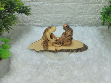 Jesus Washing the Disciples Feet olive wood small