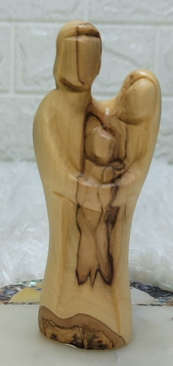 Olive Wood Holy Family Figures from Bethlehem - V