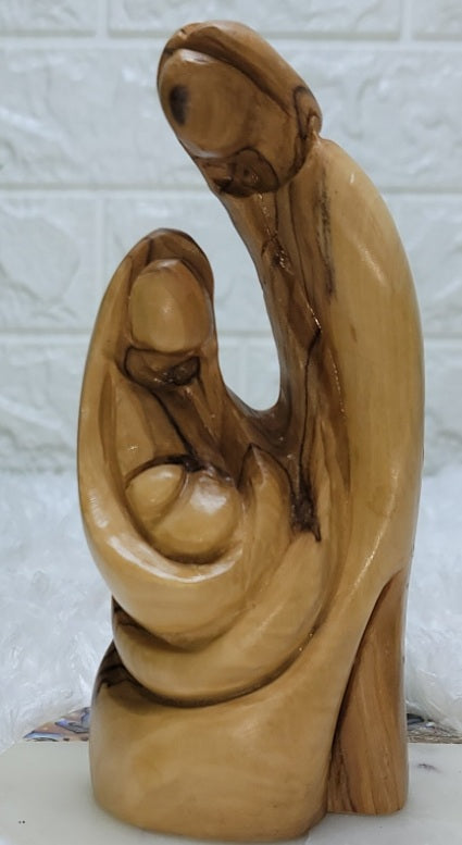 Olive Wood Holy Family Figures from Bethlehem - Z