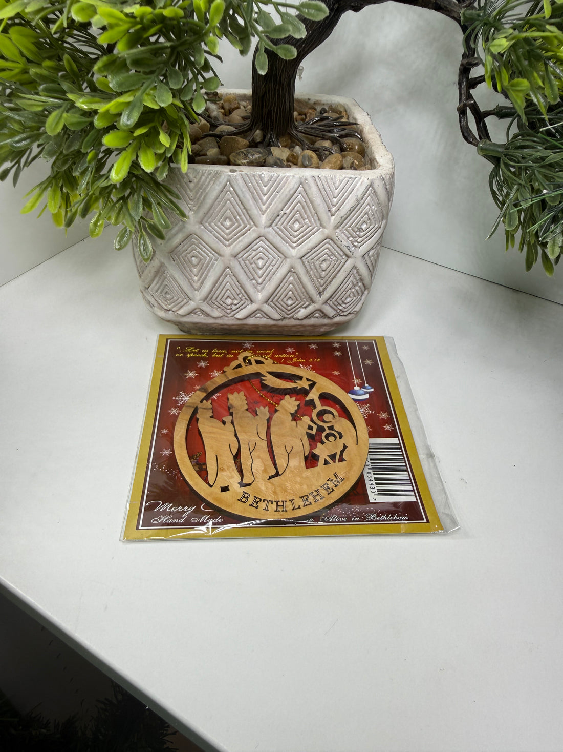 Olive Wood Ornament_ Three Wise Men