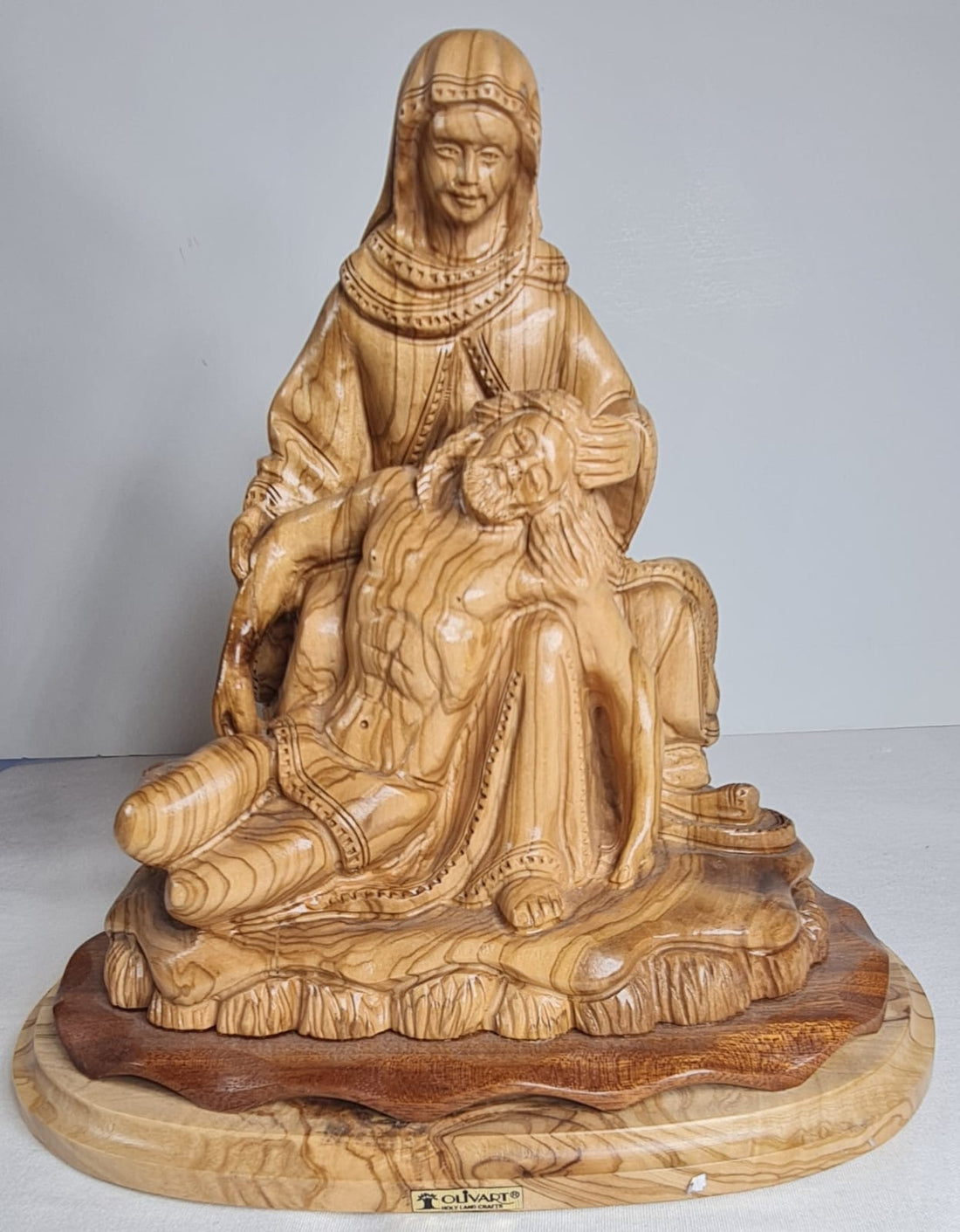 The Pieta olive wood figure A