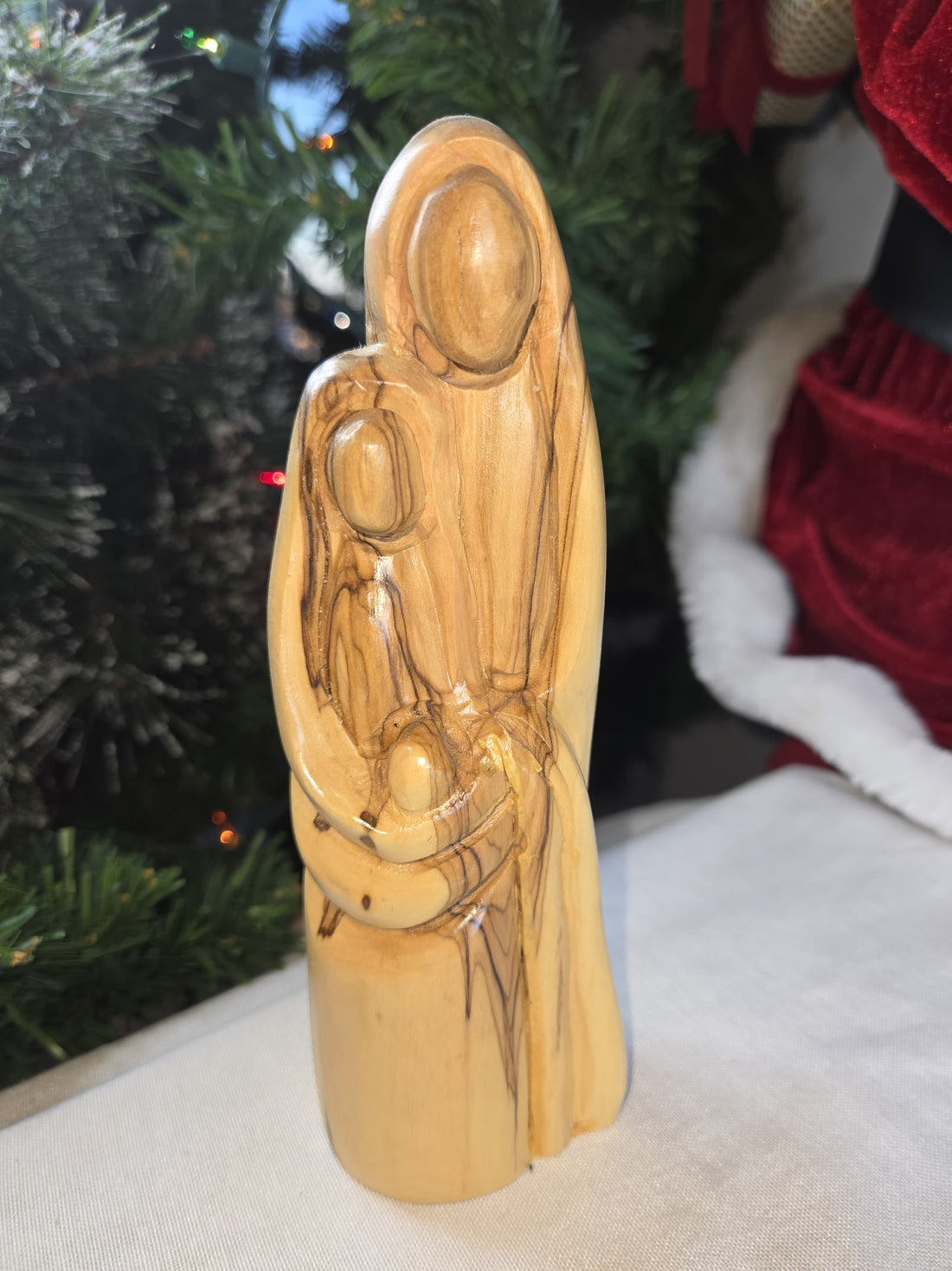Olive Wood Holy Family Figures from Bethlehem - P