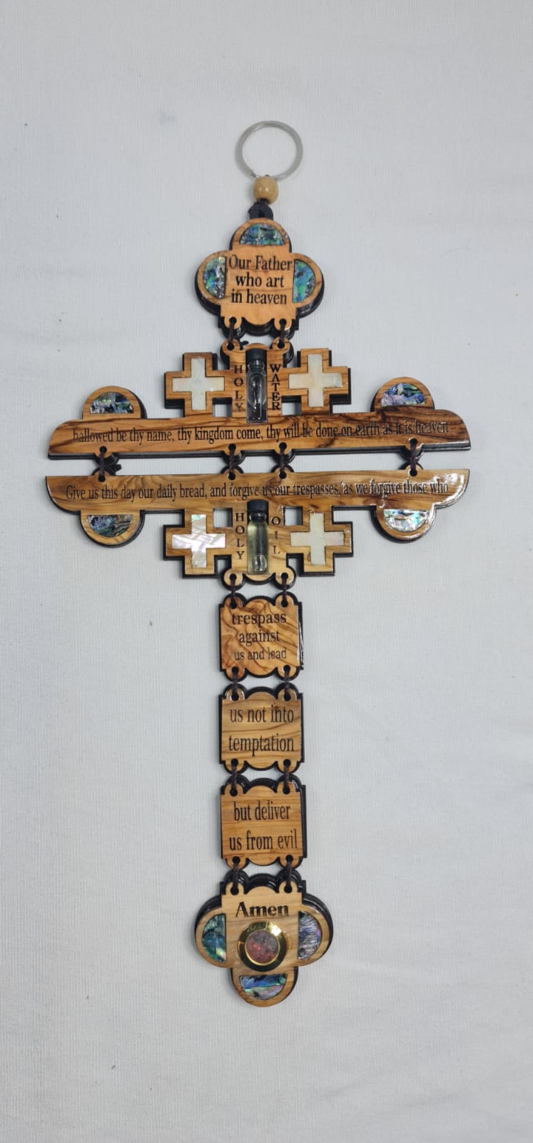 Our Father who arts in heaven wall Cross
