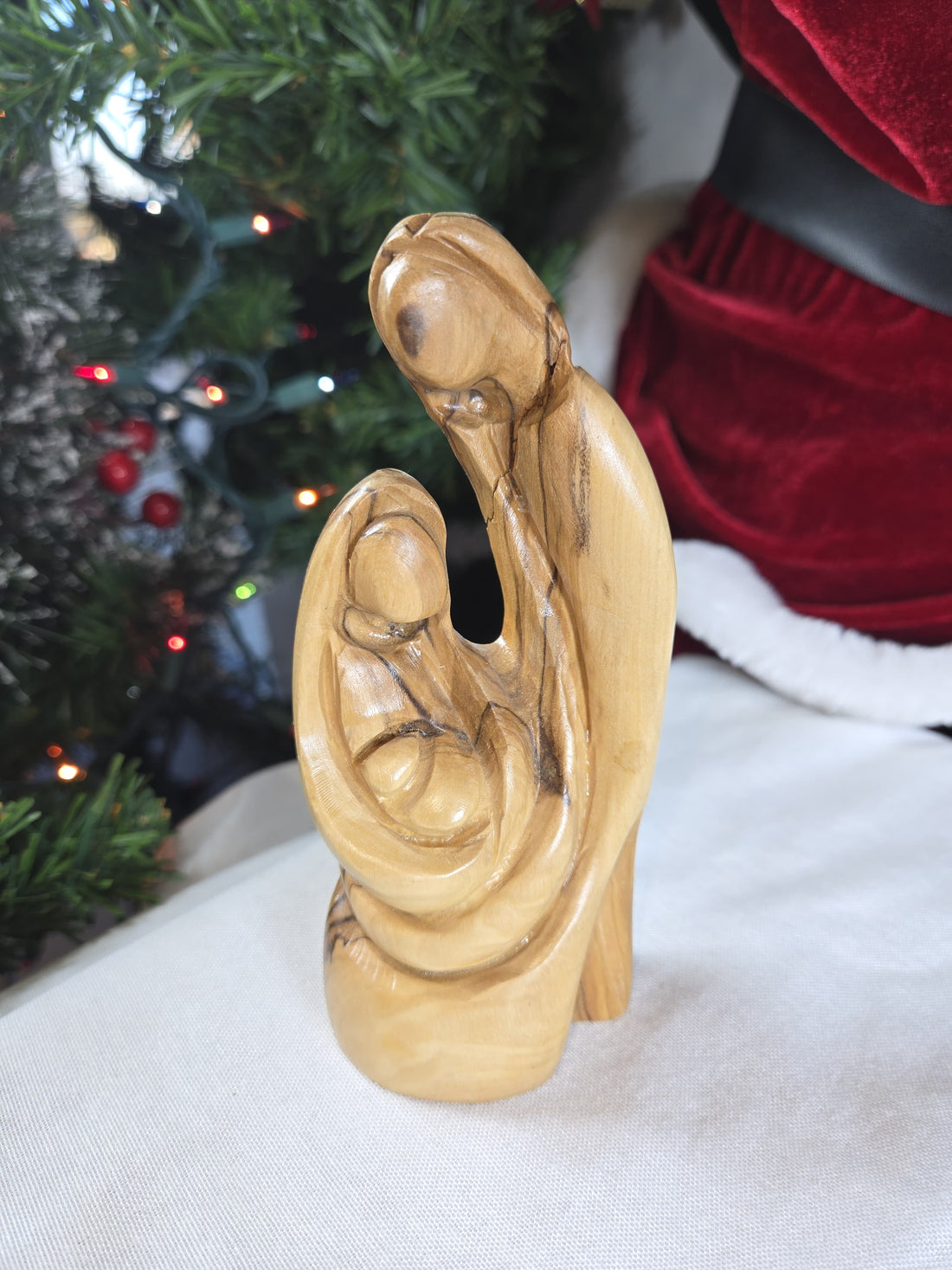 Olive Wood Holy Family Figures from Bethlehem - Z