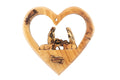 Olive Wood Ornament_ Nativity Scene in Heart