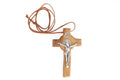 Olive Wood Pendant_ St. Benedict Cross