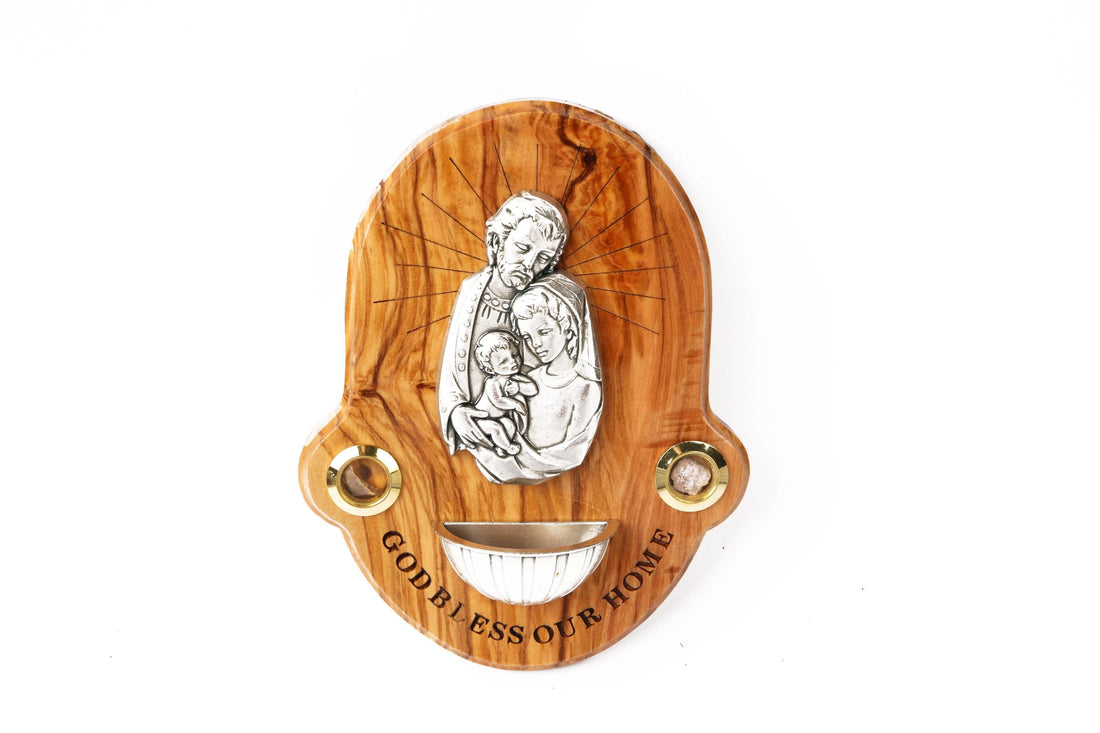 Olive Wood_Holy Family Wall Plaque