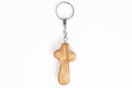 Olive Wood Keychain_ Comfort Cross