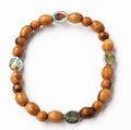 Olive Wood Bracelet_ 4 Saints Icons