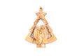 Olive Wood Ornament_ Holy Family in Christmas Tree