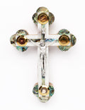 Mother of Pearl Roman Cross_ Abalone Shell with Crucifix and Four Holy Objects Lenses