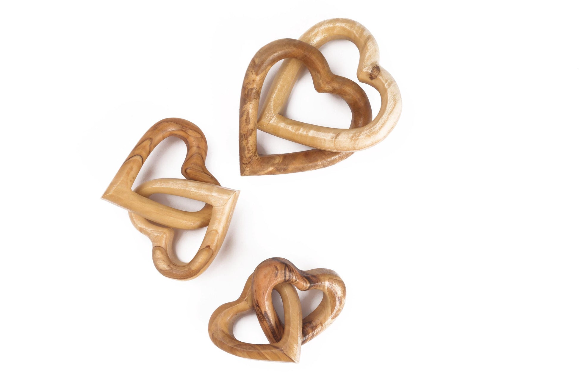 Olive Wood_Interwind Hearts